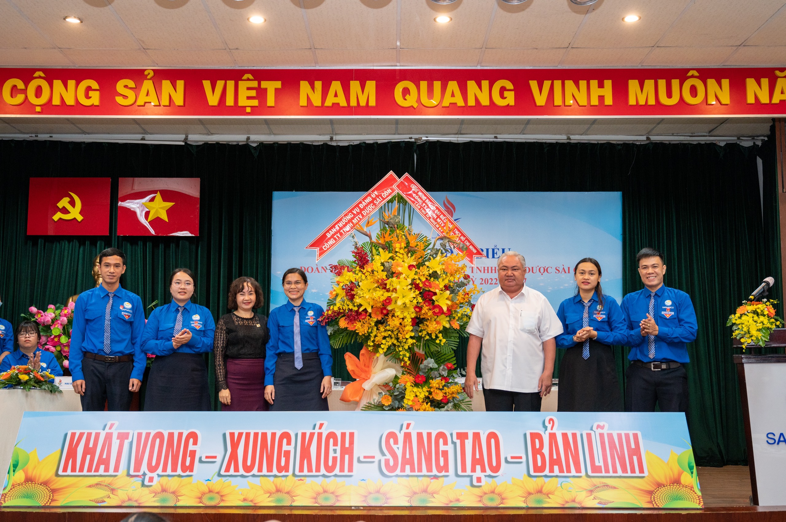SAPHARCO – Tổ chức Đại hội đại biểu Đoàn TNCS Hồ Chí Minh Công ty TNHH MTV Dược Sài Gòn
