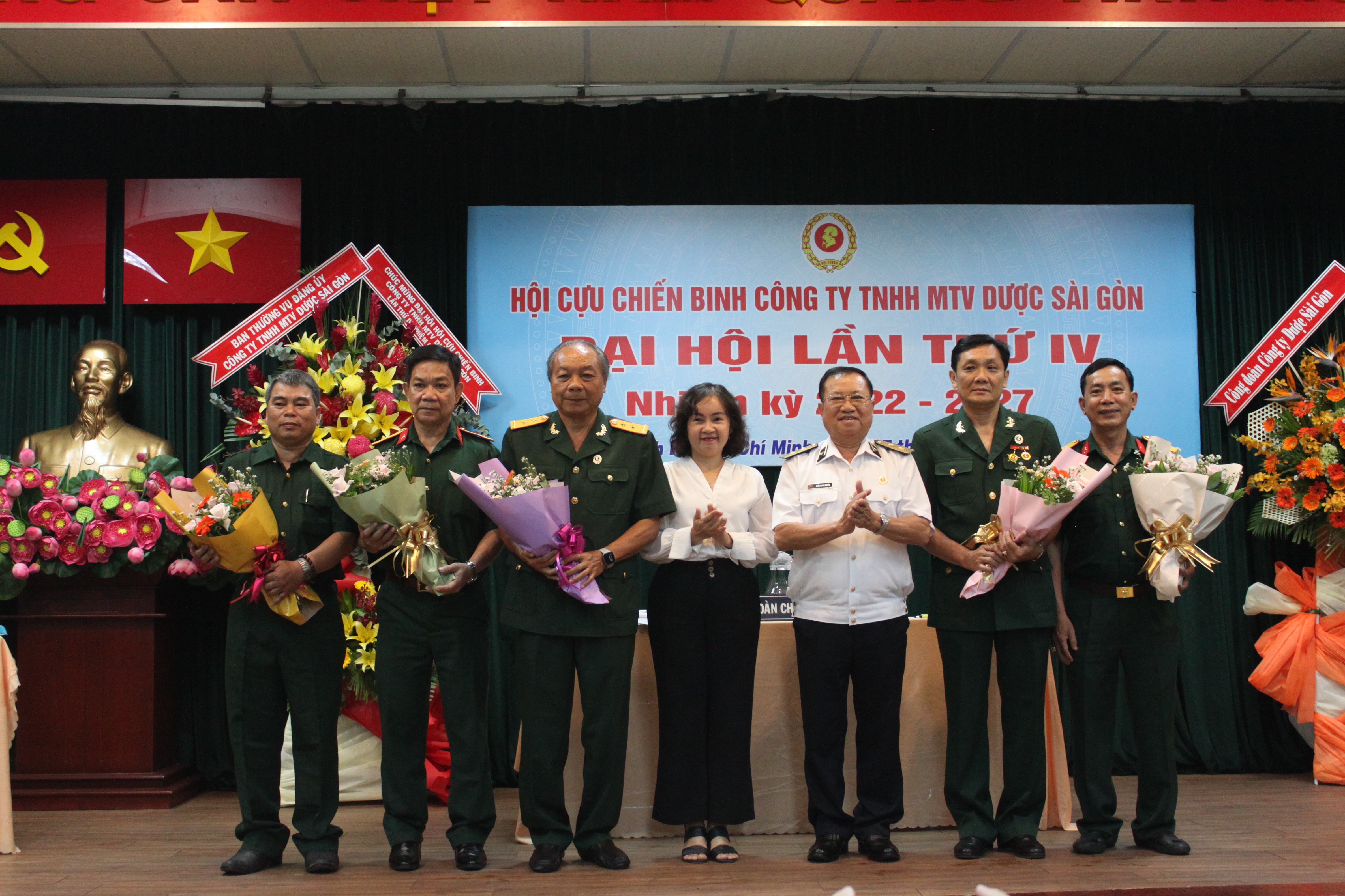 Đại hội Hội cựu chiến binh Công ty TNHH MTV Dược Sài Gòn - Sapharco lần thứ IV nhiệm kỳ 2022 - 2027