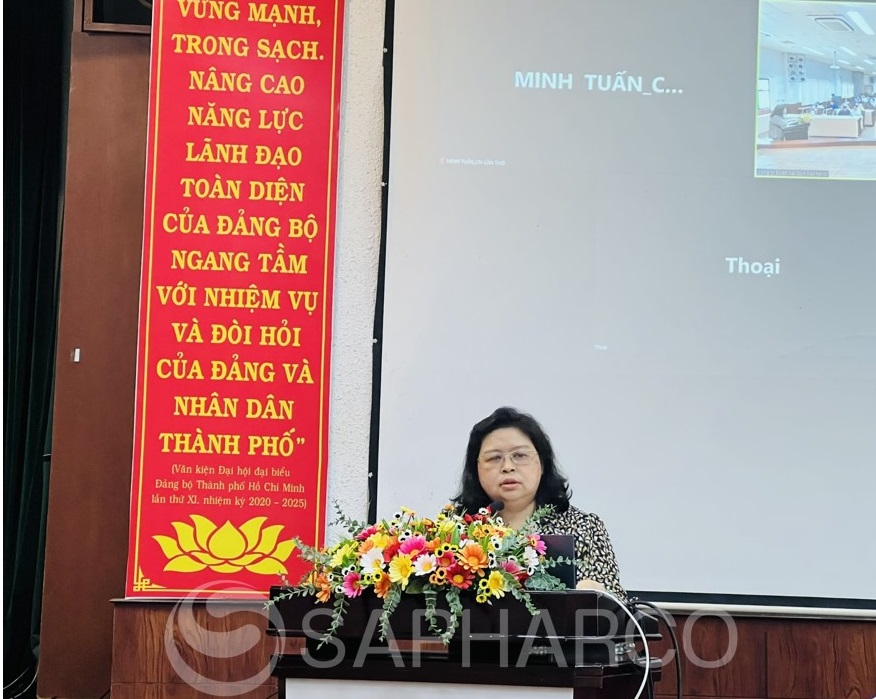 Hội nghị sơ kết Công tác Đảng bộ Các phòng ban trực thuộc Công ty TNHH MTV Dược Sài Gòn 6 tháng đầu năm và triển khai phương hướng, nhiệm vụ công tác 6 tháng cuối năm