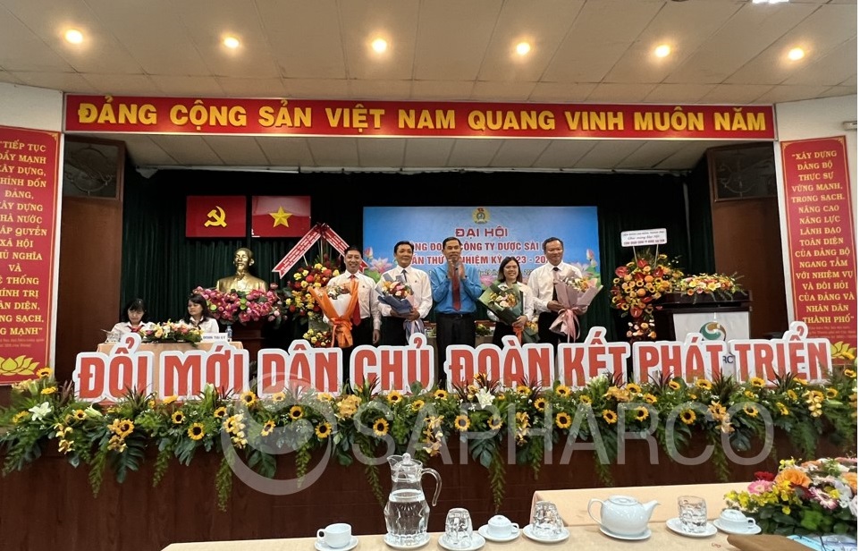 Đại hội Công đoàn Công ty Dược Sài Gòn lần thứ IV  nhiệm kỳ 2023 - 2028