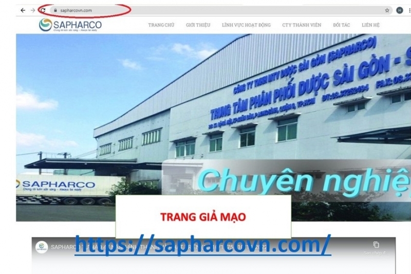 Công ty TNHH MTV Dược Sài Gòn - Sapharco cảnh báo thủ đoạn mạo danh, lừa đảo tuyển dụng trên các nền tảng mạng xã hội